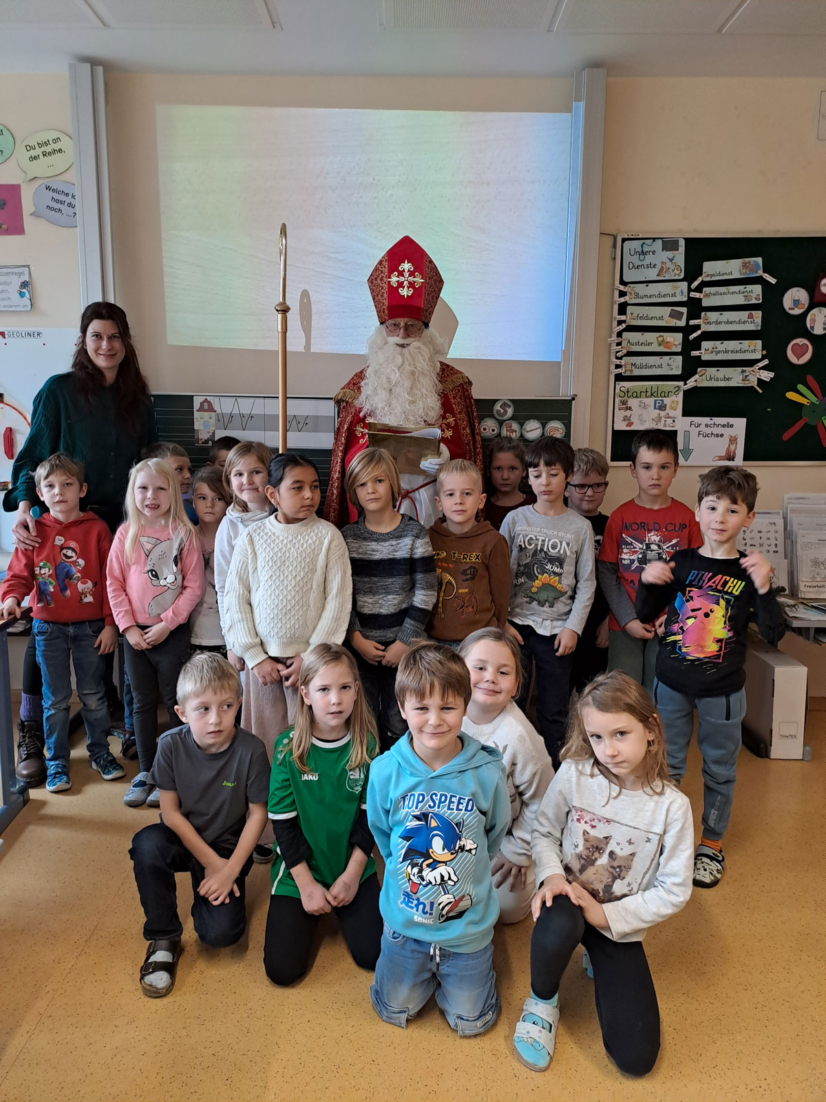 Der Nikolaus in Postmünster