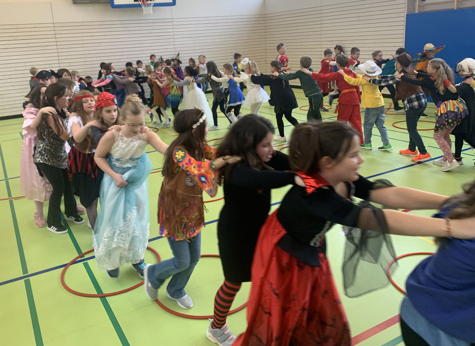 Und hier kommt die Polonaise!